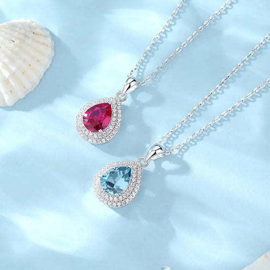 Level Up Your Neck Game: The Sleek Sparkle of Our Lumina Prism Necklace